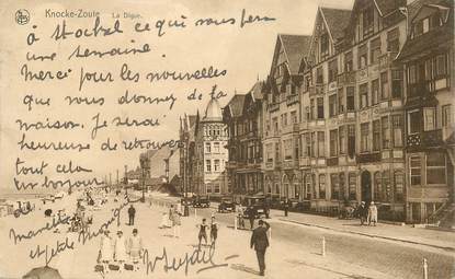 CPA BELGIQUE "Knocke Zoute"