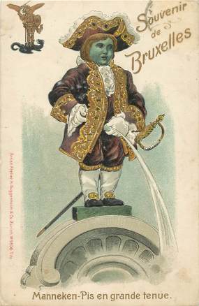 CPA BELGIQUE "Bruxelles, le Manneken Pis"