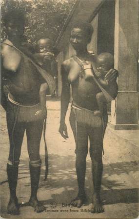 CPA REPUBLIQUE CENTRAFRICAINE " BANGUI, femmes" / NU