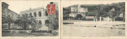 CPA PANORAMIQUE FRANCE 83 "Toulon, le château de Michel Pacha à Tamaris"