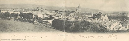 CPA PANORAMIQUE FRANCE 71 "Cluny, vue générale"