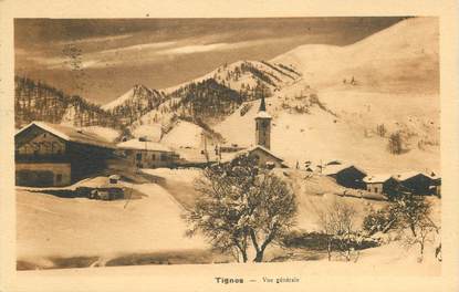 CPA FRANCE 73 "Tignes, vue générale" / CACHET AMBULANT