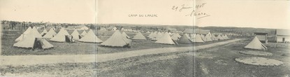 CPA PANORAMIQUE FRANCE 12 "Camp du Larzac"