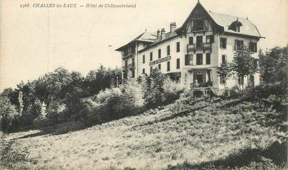 CPA FRANCE 73 "Challes les Eaux, Hotel de Chateaubriand"