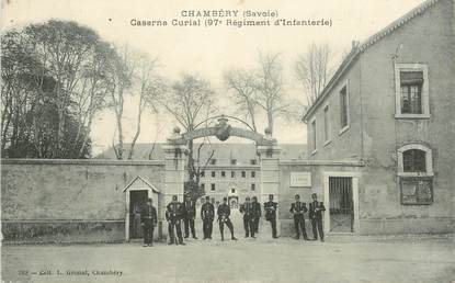 CPA FRANCE 73 "Chambéry, caserne curial"