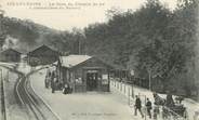73 Savoie CPA FRANCE 73 "Aix les Bains, la gare du chemin de fer"