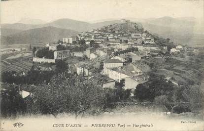 CPA FRANCE 83 "Pierrefeu, vue générale"