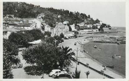 CPSM FRANCE 83 "Le Lavandou, la promenade et la plage"