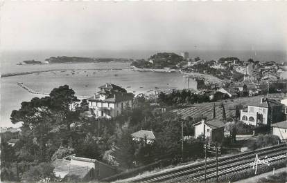 CPSM FRANCE 83 "Bandol, vue générale et l'Ile de Bandor"