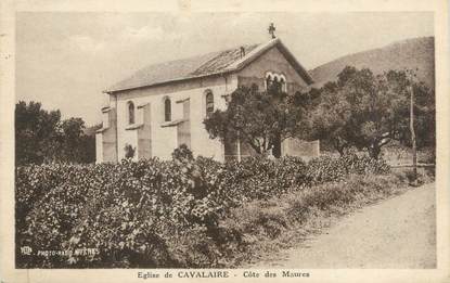 CPA FRANCE 83 "Cavalaire, église"