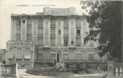 CPA FRANCE 83 "Saint Raphaël, grand hôtel de la plage"