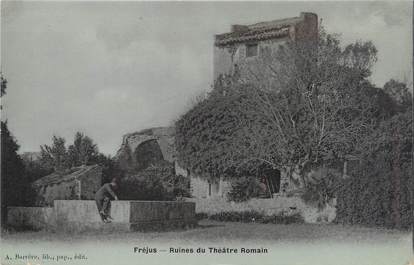 CPA FRANCE 83 "Fréjus, ruines du théâtre Romain"