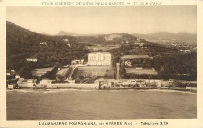 CPA FRANCE 83 "Hyères, l'Almanarre Pomponiana" / THERMALISME