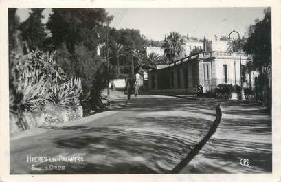 CPSM FRANCE 83 "Hyères Les Palmiers, Boulevard d'Orient"