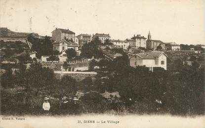 CPA FRANCE 83 "Giens, le village "