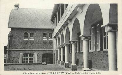 CPA FRANCE 83 "Le Pradet, villa Jeanne d'Arc, galerie de jeunes filles"