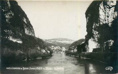 CPSM FRANCE 73 "Yenne, du Rhône à la Balme"