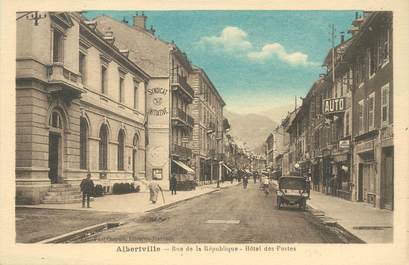 CPA FRANCE 73 "Albertville, rue de la République"