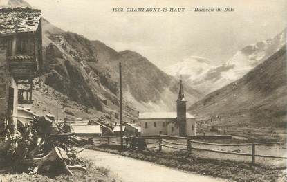 CPA FRANCE 73 "Champagny le Haut"