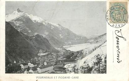 CPA FRANCE 73 "Fourneaux et Modane, la gare"