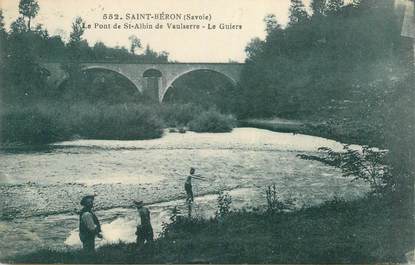 CPA FRANCE 73 "Saint Béron, le POnt de Saint Albin de Vaulserre"