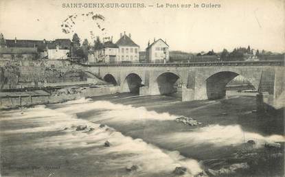 CPA FRANCE 73 "Saint Genix sur Guiers"