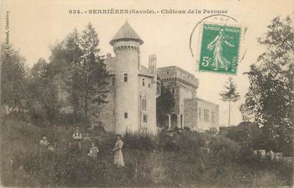 CPA FRANCE 73 "Serrières, Chateau de la Pérouse"