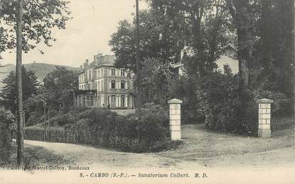 CPA FRANCE 64 "Cambo les Bains, sanatorium Colbert"