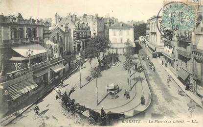 CPA FRANCE 64 "Biarritz, Place de la Liberté"