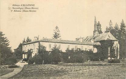 CPA FRANCE 79 "Abbaye d'Allonne"