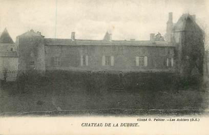 CPA FRANCE 79 "Chateau de la Dubrie"