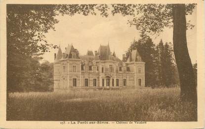 CPA FRANCE 79 "La Foret sur Sèvre, Chateau de Vaudoré"