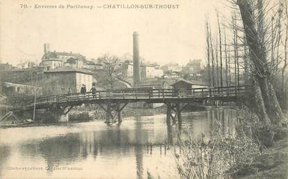 CPA FRANCE 79 "Chatillon sur Thouet"