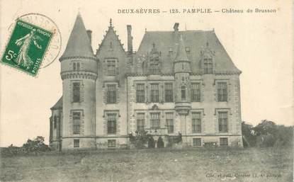 CPA FRANCE 79 "Pamplie, Chateau de Brusson"