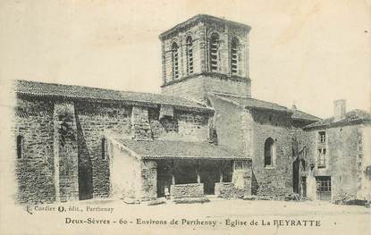 CPA FRANCE 79 "Env. de Parthenay, Eglise de La Peyratte"