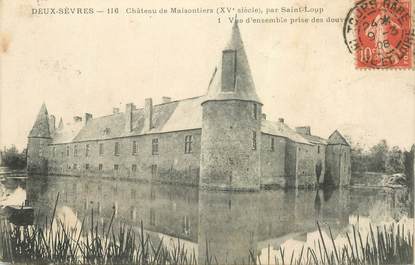 CPA FRANCE 79 "Chateau de Maisontiers"