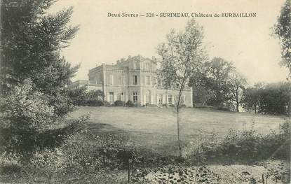 CPA FRANCE 79 "Surimeau, Chateau de Burbaillon"