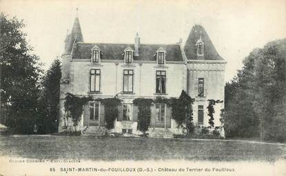 CPA FRANCE 79 "Saint Martin du Fouilloux, Chateau du Terrier du Fouilloux"