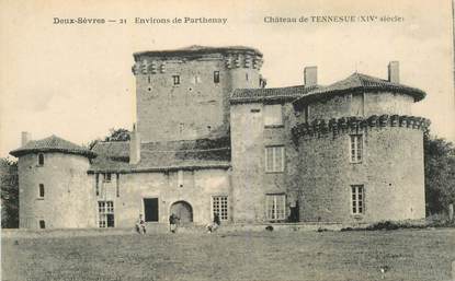 CPA FRANCE 79 "Env. de Parthenay, Chateau de Tennesue"