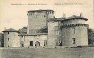79 Deux SÈvre CPA FRANCE 79 "Env. de Parthenay, Chateau de Tennesue"