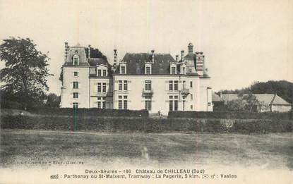 CPA FRANCE 79 "Chateau de Chilleau"