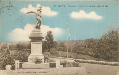 CPA FRANCE 79 "Vrines, monument aux morts"