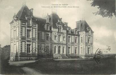CPA FRANCE 79 "Chateau du Déffend, commune de Montravers"