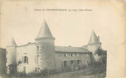 CPA FRANCE 79 "Chateau de Champmargou par Augé"