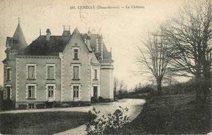 CPA FRANCE 79 "Cerizay, Chateau"