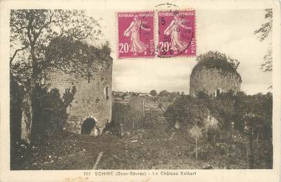 CPA FRANCE 79 "Echiré, le chateau Salbart"