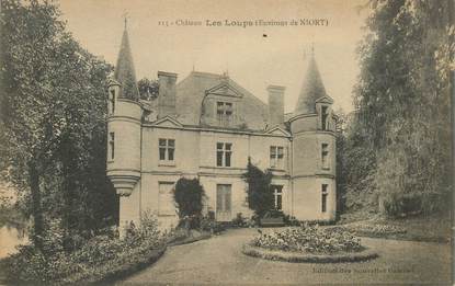 CPA FRANCE 79 "Chateau Les Loups, env. de Niort"