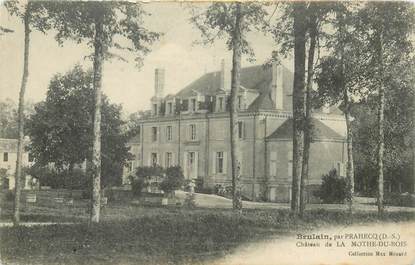 CPA FRANCE 79 "Brulain par Prahecq, Chateau de la Mothe du Bois"