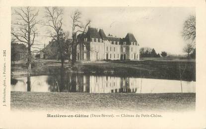 CPA FRANCE 79 "Mazières en Gatines, chateau du Petit Chêne"