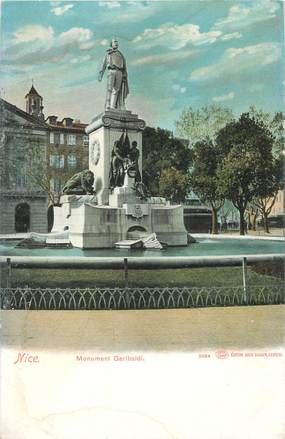 CPA FRANCE 06 "Nice, le Monument Garibaldi"